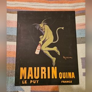MAURIN Quina (France) by Leonetto Cappiello repop